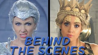 FREYA vs RAVENNA Behind the Scenes Princess Rap Battle [upl. by Terb869]