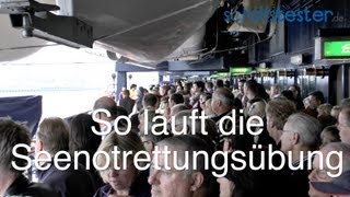 Seenotrettungsübung auf der Mein Schiff Herz von TUI Cruises [upl. by Kirsti]