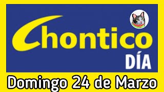 Resultado EL CHONTICO DIA Domingo 24 de Marzo de 2024 [upl. by Marigold273]