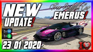 NEW  Nueva Actualización  DOBLE quotRPquot amp quotquot  FREE CAR quotProgen EMERUSquot  GTA V Update [upl. by Willis]