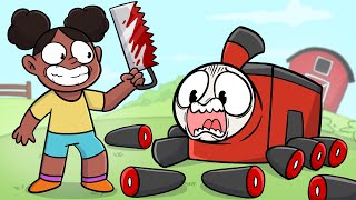 CHOO CHOO CHARLES and AMANDA the Adventurer  Poppy Playtime Chapter 3 Animation [upl. by Ahsiuqram]