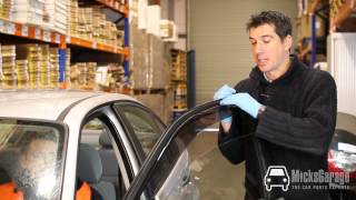 How to fit Wind Deflectors to Your VW Passat  From MicksGaragecom [upl. by Notgnirrab]