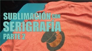 SUBLIMACION de camisetas CASERA con PLANCHA — SUBLIMACION en playeras de color 50 ALGODON CASERA [upl. by Anasus]