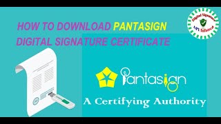 How to Download Pantasign Digital Signature CertificateDSC into WD Proxkey Token [upl. by Roybn]