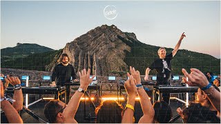 Kiasmos live for Cercle at Citadelle de Sisteron France [upl. by Ahsets936]