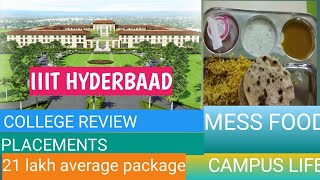 IIIT HYDERABAD MESS FOOD  CAMPUS TOUR  Placements  Campus Life [upl. by Bellamy]