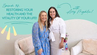 THE LIVING FULLY PODCAST Amy Migdalia  Restoring Your Health and the Vitality of Your Life  94 [upl. by Kee75]