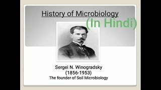 Winogradsky contribution to microbiology  Winogradsky column in Hindi [upl. by Aivle640]