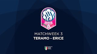 Serie A1 3  TERAMO  ERICE [upl. by Ardnaxela]