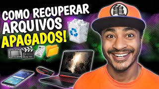 Como Recuperar Arquivos do HD Externo Cartão SD ou PC Jeito Fácil e Seguro [upl. by Zahavi423]