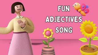 Amazing Adjectives Adventure Song for Kids [upl. by Aural]