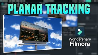 PERFEKTE Werbevideos mit KI ERSTELLEN  Filmora 14 Planar Tracker Flächenverfolgung [upl. by Niwled859]