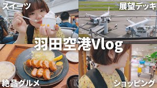 【羽田空港Vlog】飛行機に乗らない日でも空港は楽しい✈️💗【2023最新】 [upl. by Elise]