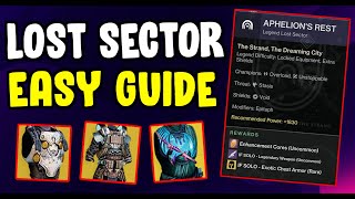 Aphelions Rest Master and Legend Lost Sector Guide  Destiny 2 [upl. by Ocsinarf]