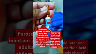 Frusemide 2ml injection uses  Furosemide injection  kidney failure  heart failure treatment [upl. by Michey]