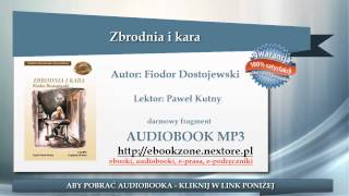 Zbrodnia i kara  Fiodor Dostojewski  audiobook mp3  Lektura szkolna do słuchania [upl. by Holcman]