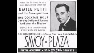 Emile Petti and His Cosmopolitans ‎– Melody Bouquet of Jerome Kern Part 2 1938 [upl. by Victorine]