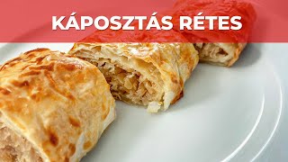 Káposztás rétes videó recept [upl. by Jabin]