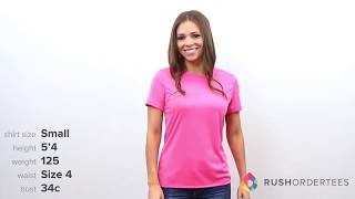 Hanes 4830  Ladies Cool Dri TShirt  RushOrderTees [upl. by Varney134]