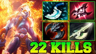 22 Kills Huskar  Huskar Dota 2 Mid Jungle 735 Meta Pro Gameplay Guide Build [upl. by Nonnek]