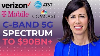 Cband 5G Spectrum Auction Tops 90 Billion [upl. by Lhary]