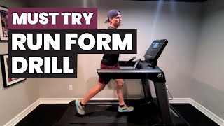 The 1 Drill to Improve Your Run Form  Learn Midfoot Running [upl. by Horodko]