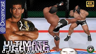 ULTIMATE FIGHTING CHAMPIONSHIP  UFC  DREAMCAST  2000  MARCO RUAS  UFC MODE  4K HD 60 FPS [upl. by Nnaeilsel]