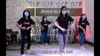 I give you glory dance step  JIL San Luis [upl. by Yrot]