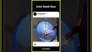 Solar Death Rays😲🧐 facts shorts youtubeshorts [upl. by Jempty]