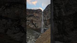 Beautiful unexplored waterfall in Himachal pradesh  comment for location 📍 shorts trendingshorts [upl. by Bergquist]