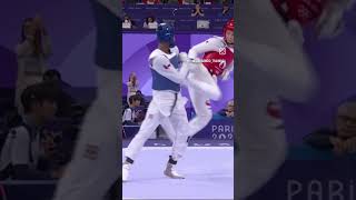 Taekwondo Paris 2024 olympic games highlight taekwondo olympics sports [upl. by Helyn500]