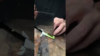 Thousands pieces of scallion cut fyp knife knifesharpening ray knifesharpener rui knives [upl. by Efal]