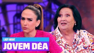 CONFISSÕES 👀 Dona Déa revela como foi sua juventude  Lady Night  Multishow [upl. by Trillby]