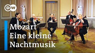 Mozart Eine kleine Nachtmusik  Gewandhaus Quartet with Stefan Adelmann double bass [upl. by Nickolai]