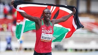 BREAKING Emmanuel wanyonyi wins 800m mens final in Paris Olympics [upl. by Elleivad]