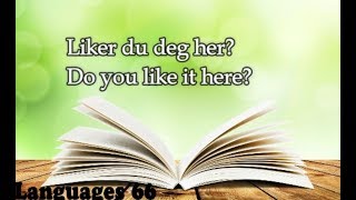 Learning English to NorskNorwegian Lærer norsk til engelsk01 [upl. by Bocaj546]