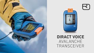 DIRACT VOICE – A game changer on the avalanche transceiver market Product video  ORTOVOX [upl. by Babcock675]