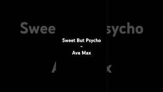 Sweet But Psycho  Ava Max sweetbutpsychoavamaxlyrics avamax cidk28 cidlyrics fyp [upl. by Yffub]