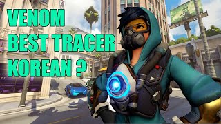 VENOM BEST TRACER KOREAN  TOP 500 TRACER OVERWATCH GAMEPLAY SEASON 24 [upl. by Orville]