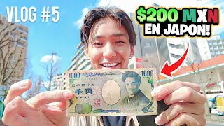 Sobrevivir un día en Japón con 200 mxn 10usd1000yen  Kenyi Nakamura [upl. by Anires]