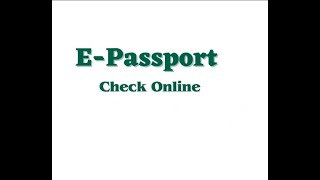 How to check E passport status online E passport status Bangla Pending backend verification [upl. by Iroj]