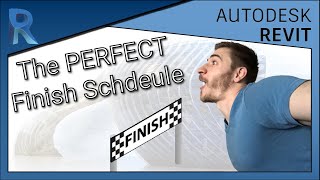 How to Create the PERFECT Finish Schedule  Revit [upl. by Lap170]