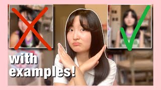 How to take photos for your KPOP AUDITION w examples 📸 [upl. by Daffi]