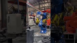 Yaskawa Motoman GP50 robot robot industrialrobot [upl. by Ainahpets]