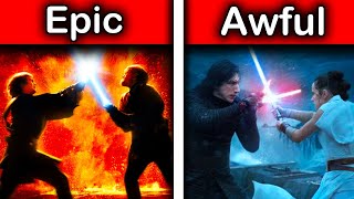 I Ranked EVERY Lightsaber Duel In Star Wars [upl. by Campbell]