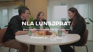 NLA lunsjprat mobil gapestokk rettsikkerhet og ytringsfrihet [upl. by Akimert]