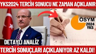 YKS 2024 Tercih sonuçları açıklanıyor Ne zaman açıklanacak [upl. by Berliner580]