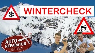 Wie man sein Auto Winterfest macht  Mit quotFit für den Winterquot Checkliste [upl. by Geminius77]