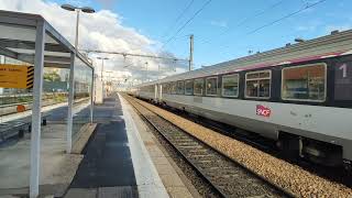 arrivé de lintercités en gare de Clermont Ferrand bb 26036 France relance  corail carmillon [upl. by Airual]