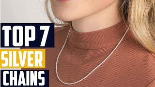 Silver Statements 7 Best Chains to Elevate Your Look [upl. by Verney466]